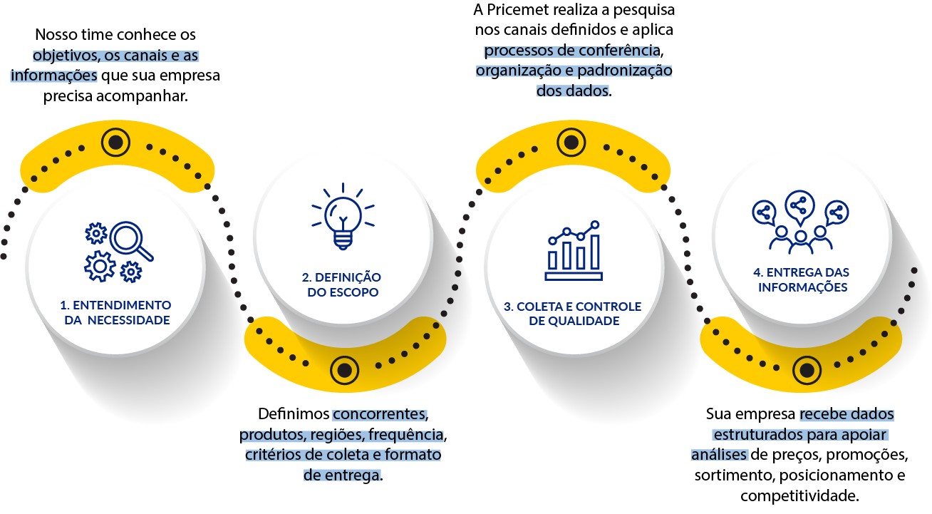 infografico como a pesquisa e estruturada