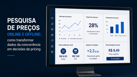 Pesquisa de Preços Online e Offline Como transformar dados da concorrência em decisões de pricing Pesquisa de Preços Online e Offline Como transformar dados da concorrência em decisões de pricing